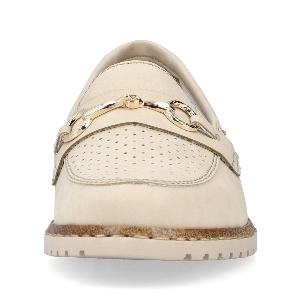 Slip On Rieker 51865-60 Beige Femme | UMG-2064547