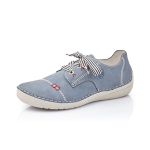 Basket Rieker 52520-14 Bleu Femme | YCV-8408547