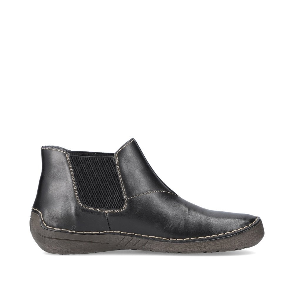 Chelsea Boots Rieker 52553-00 Noir Femme | AJV-3829994