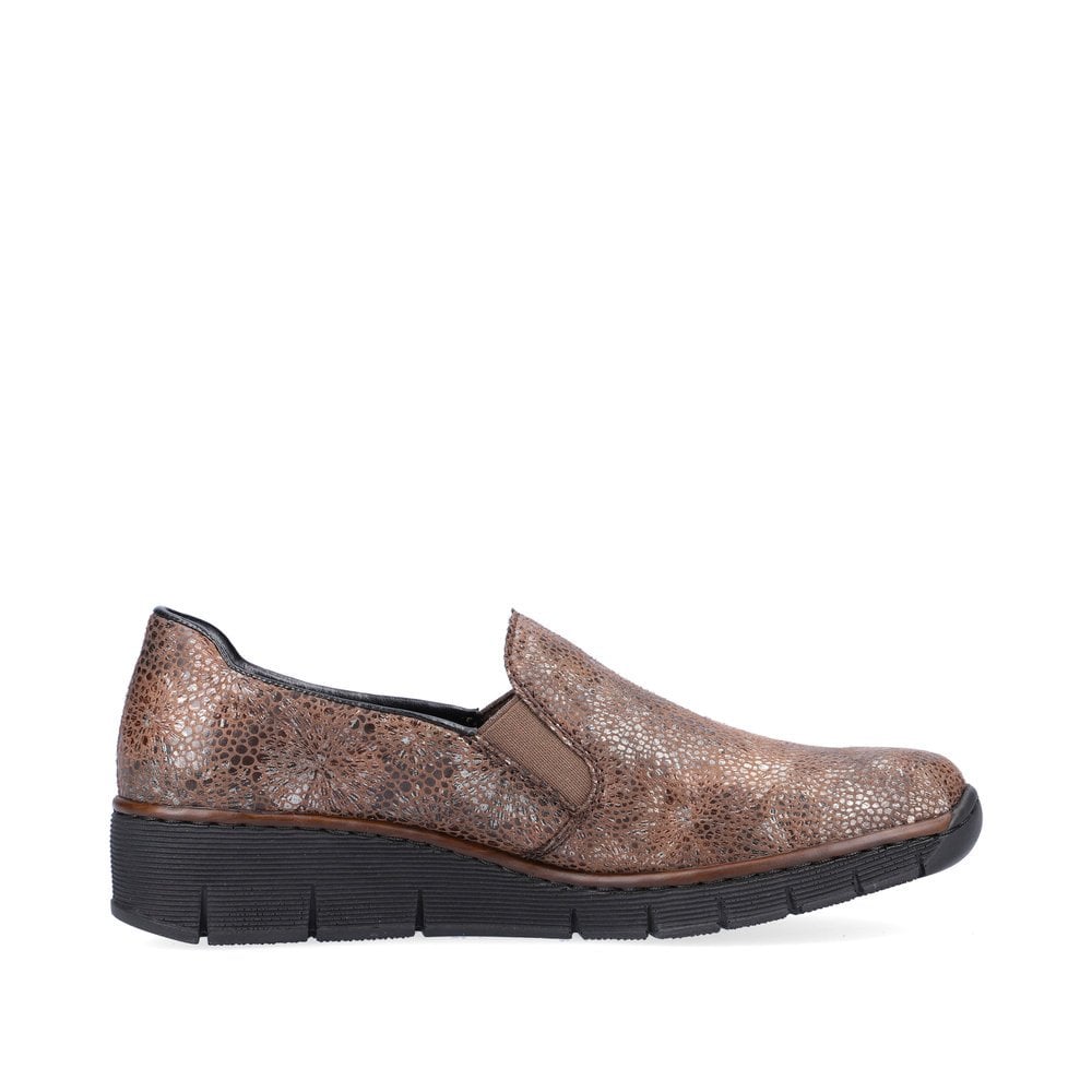 Slip On Rieker 53766-24 Marron Femme | WWF-1674863