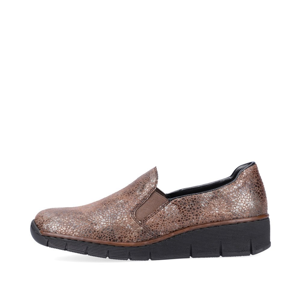 Slip On Rieker 53766-24 Marron Femme | WWF-1674863