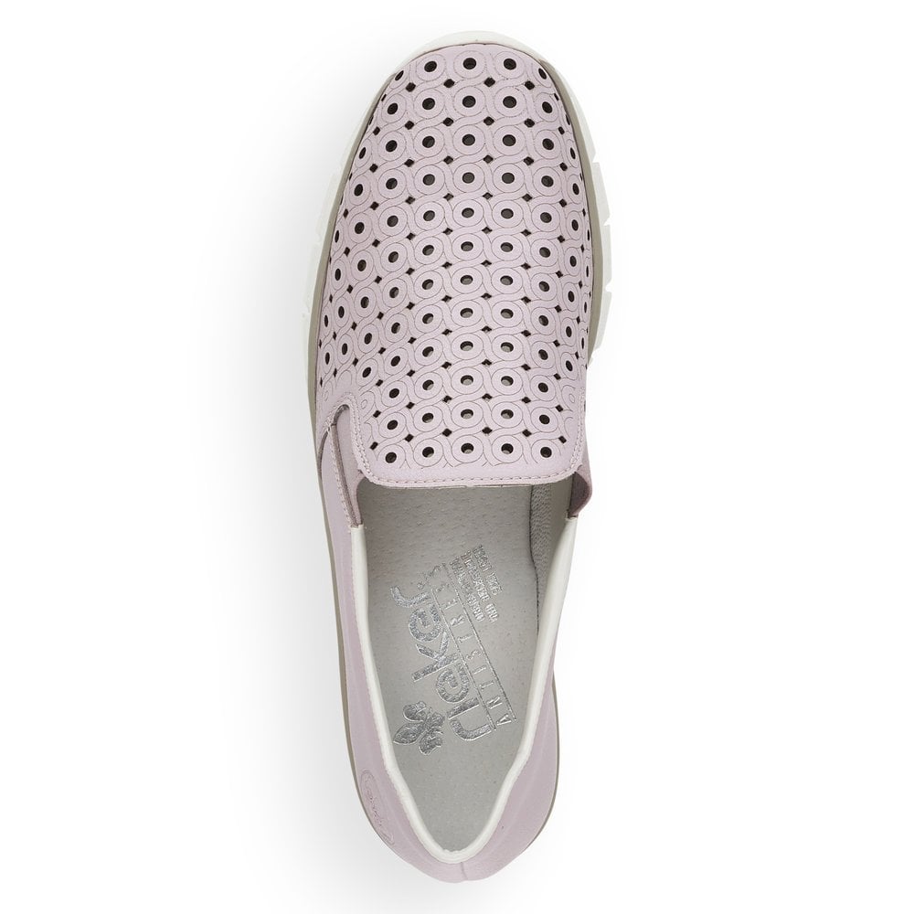 Slip On Rieker 53791-30 Rose Femme | FVV-6421052