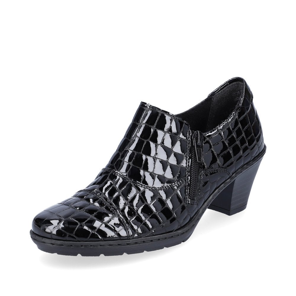 Slip On Rieker 57173-02 Noir Femme | RJP-4894465