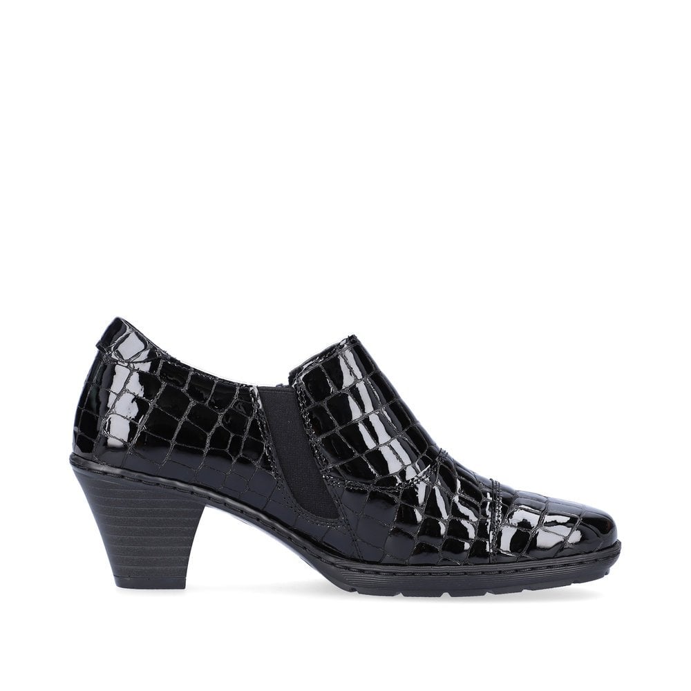 Slip On Rieker 57173-02 Noir Femme | RJP-4894465