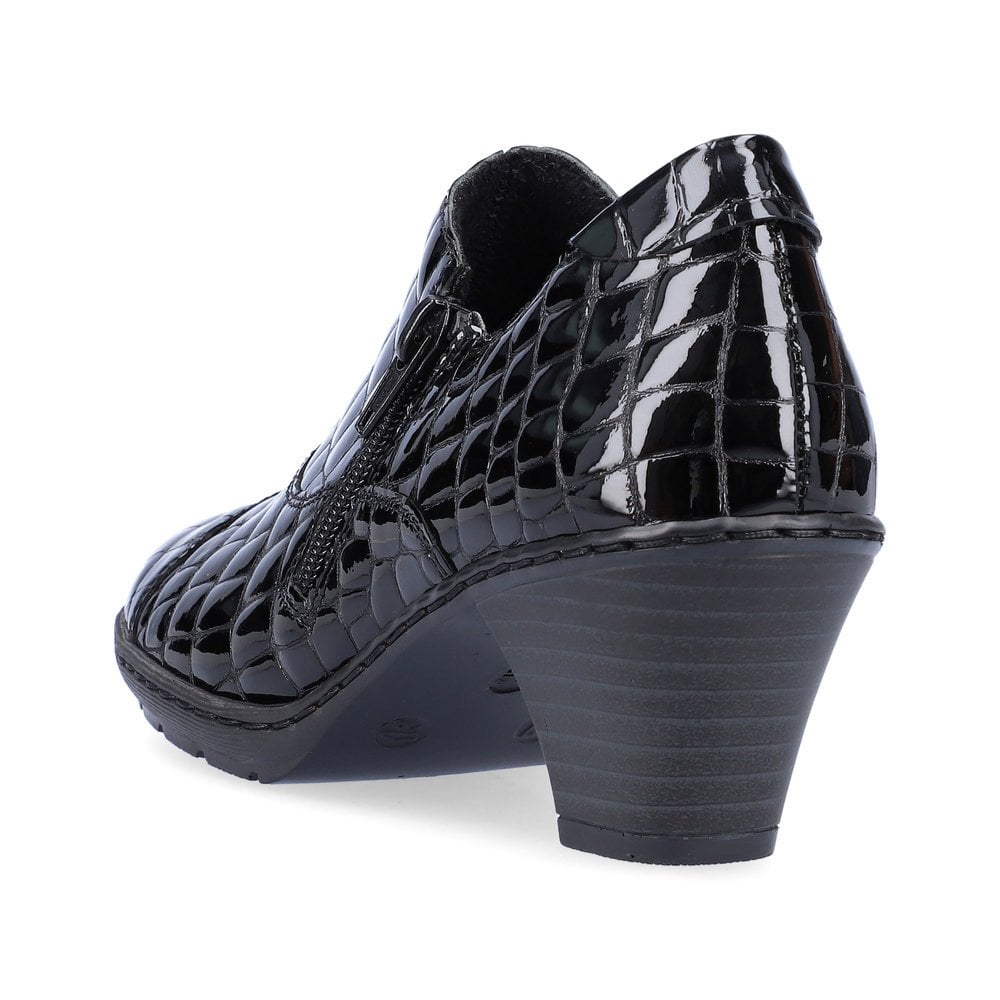 Slip On Rieker 57173-02 Noir Femme | RJP-4894465