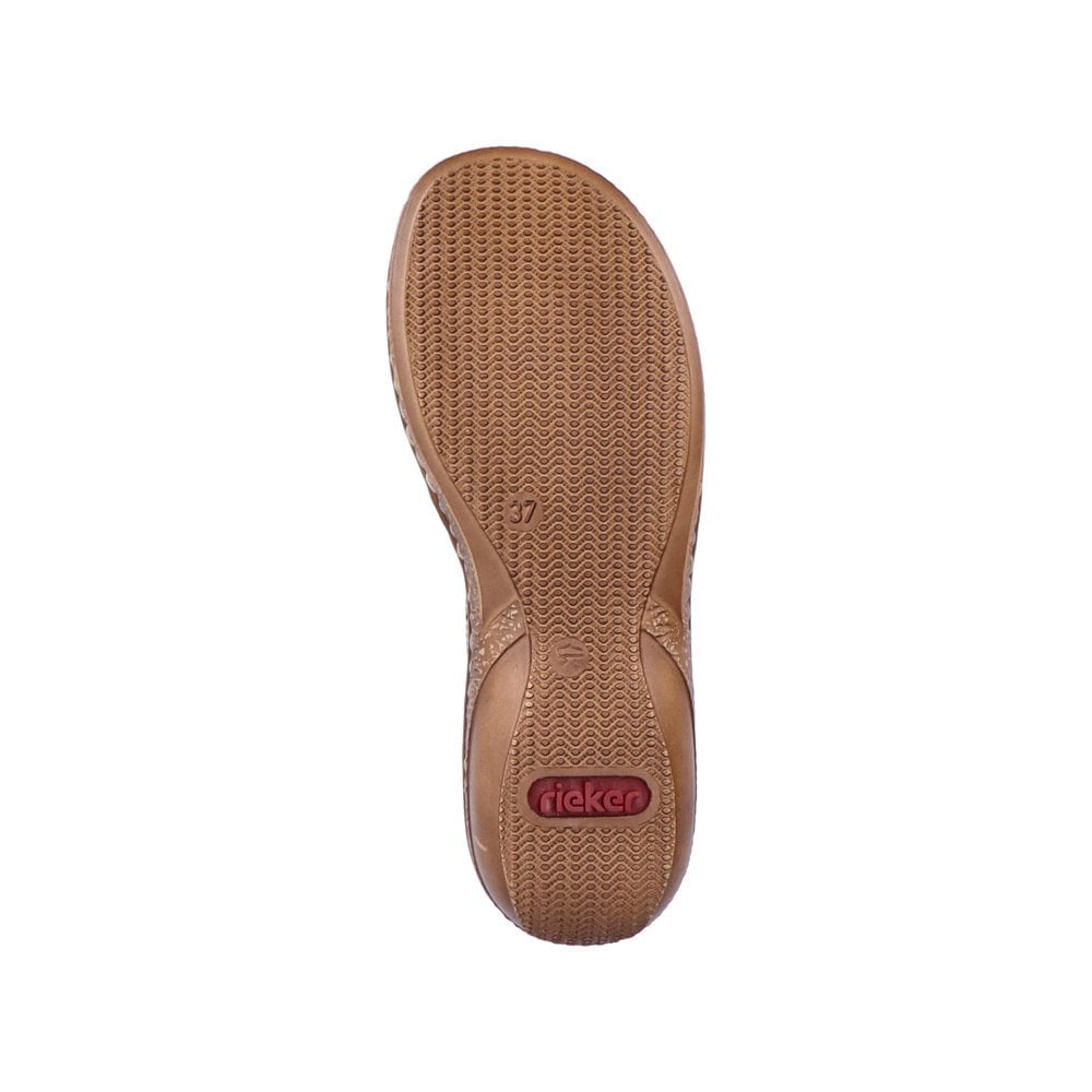 Sandales de Marche Rieker 62855-52 Vert Femme | WZO-1970590