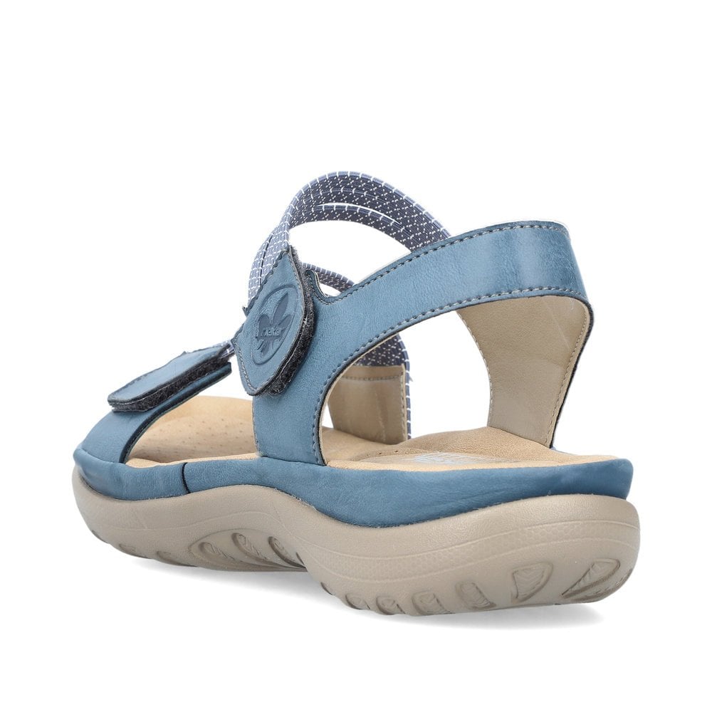 Sandales de Marche Rieker 64870-14 Bleu Femme | DOP-5656333