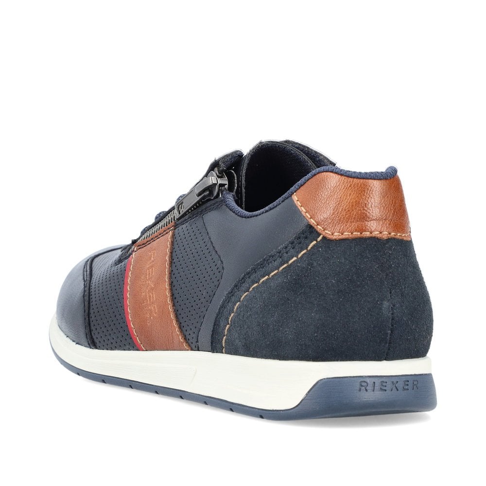 Basket Rieker 11927-14 Bleu Homme | FJN-2227860