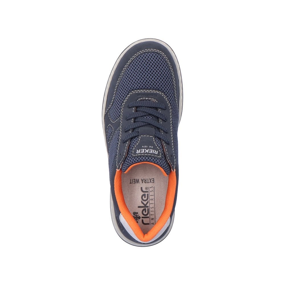 Basket Rieker 17302-14 Bleu Homme | IQS-4357408