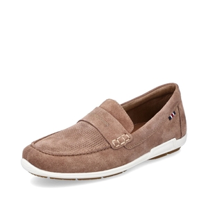 Slip On Rieker 09050-64 Beige Homme | ZQM-1608919