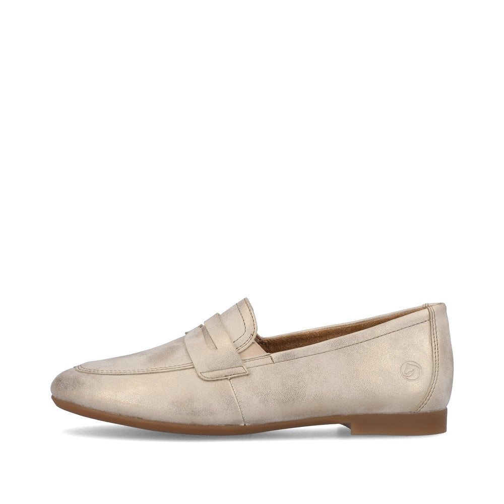 Slip On Rieker Remonte D0K02-60 Beige Femme | WON-7248498