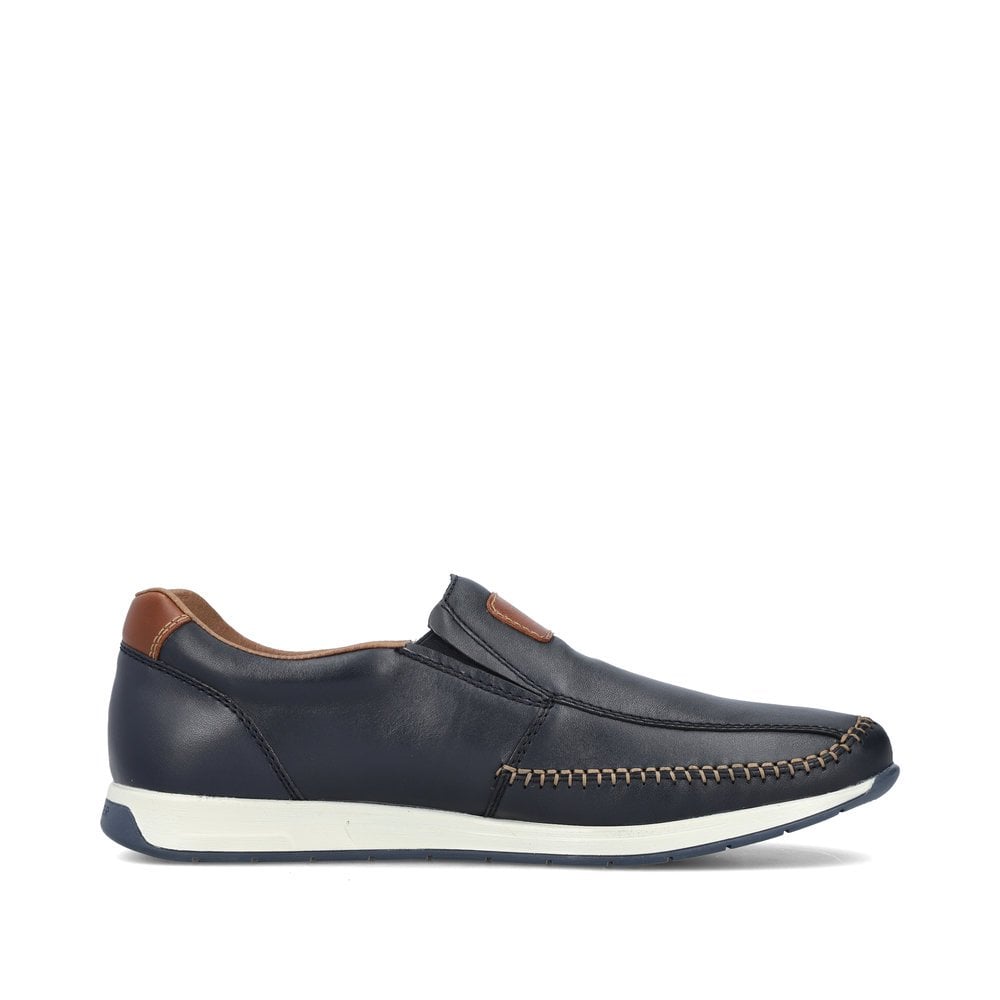 Slip On Rieker 11962-14 Bleu Homme | IKN-1142560