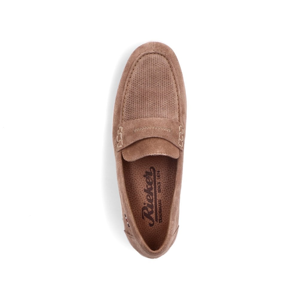 Slip On Rieker 09050-64 Beige Homme | ZQM-1608919