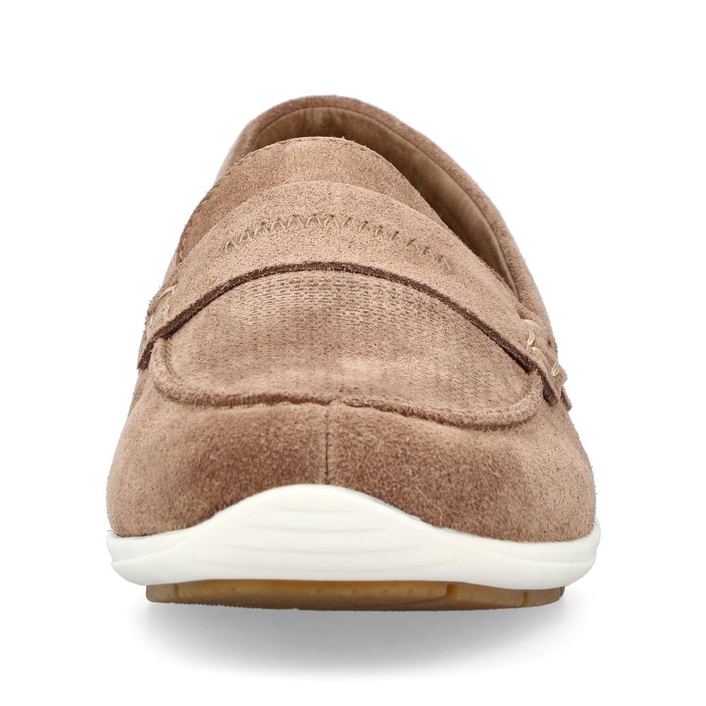 Slip On Rieker 09050-64 Beige Homme | ZQM-1608919