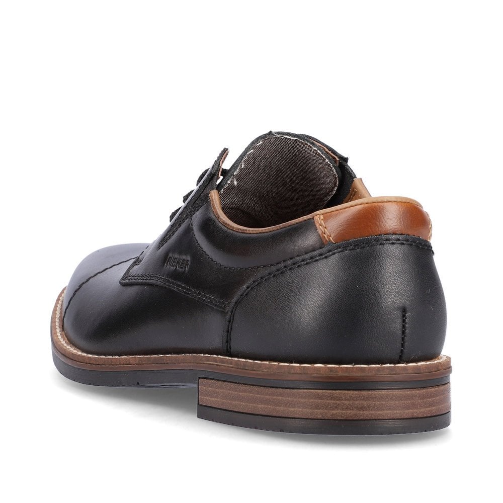 Chaussures à Lacets Rieker 13506-00 Noir Homme | AAV-6792877