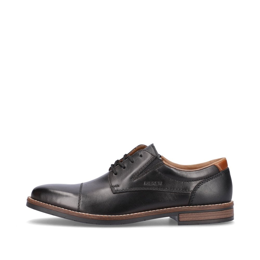 Chaussures à Lacets Rieker 13506-00 Noir Homme | AAV-6792877