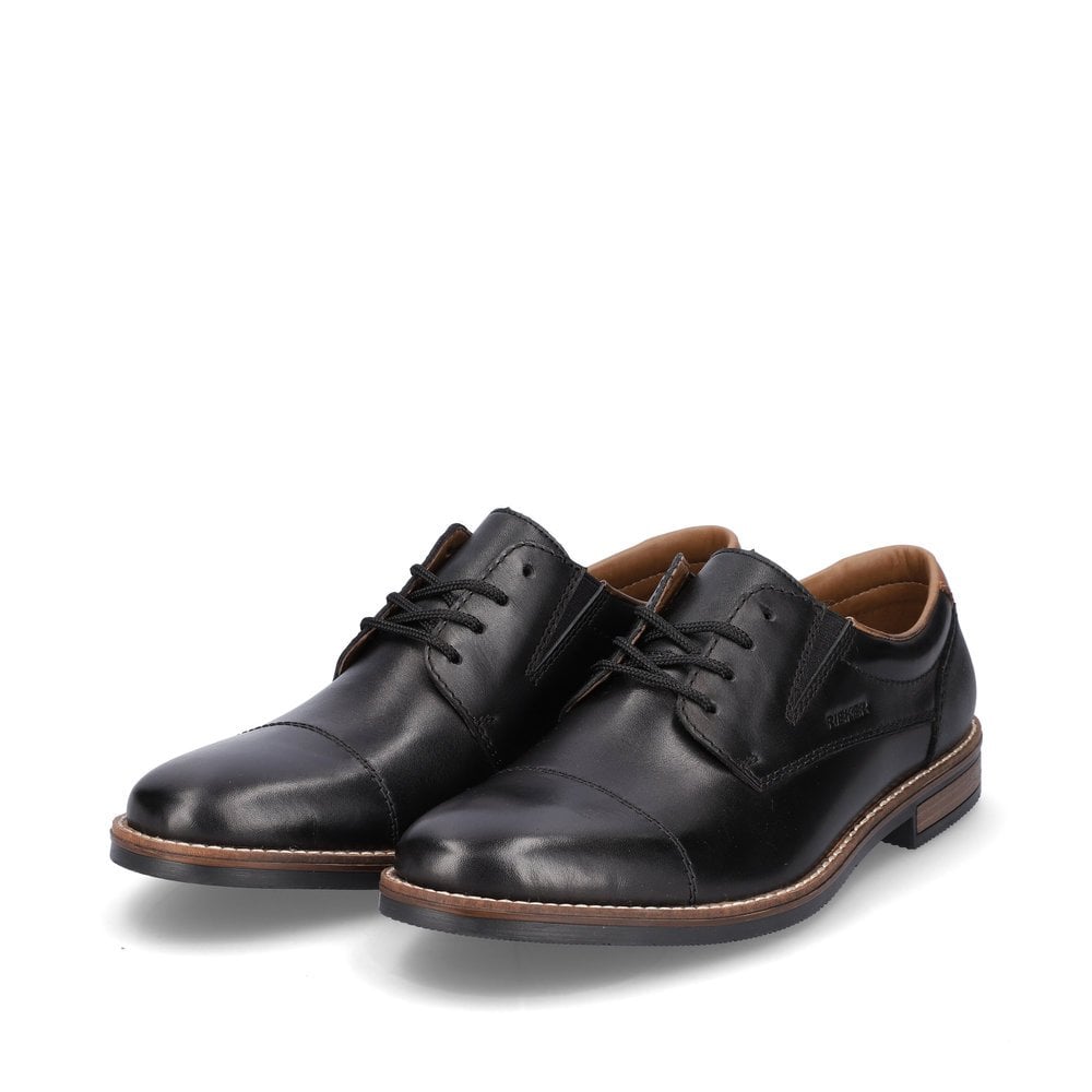 Chaussures à Lacets Rieker 13506-00 Noir Homme | AAV-6792877