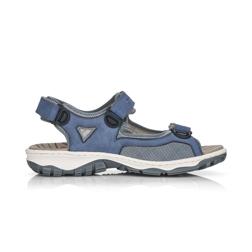 Sandales de Marche Rieker 68874-14 Bleu Femme | HHR-9966788