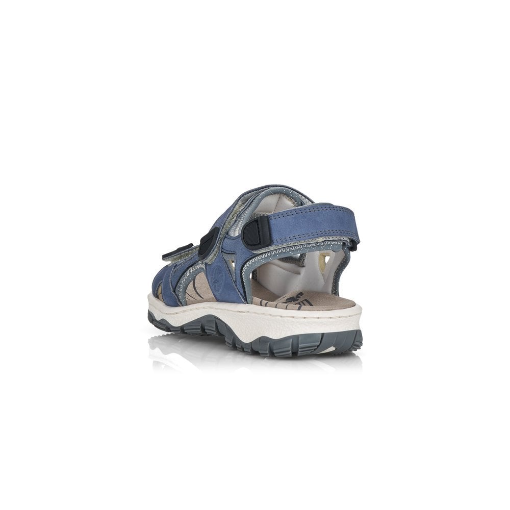 Sandales de Marche Rieker 68874-14 Bleu Femme | HHR-9966788