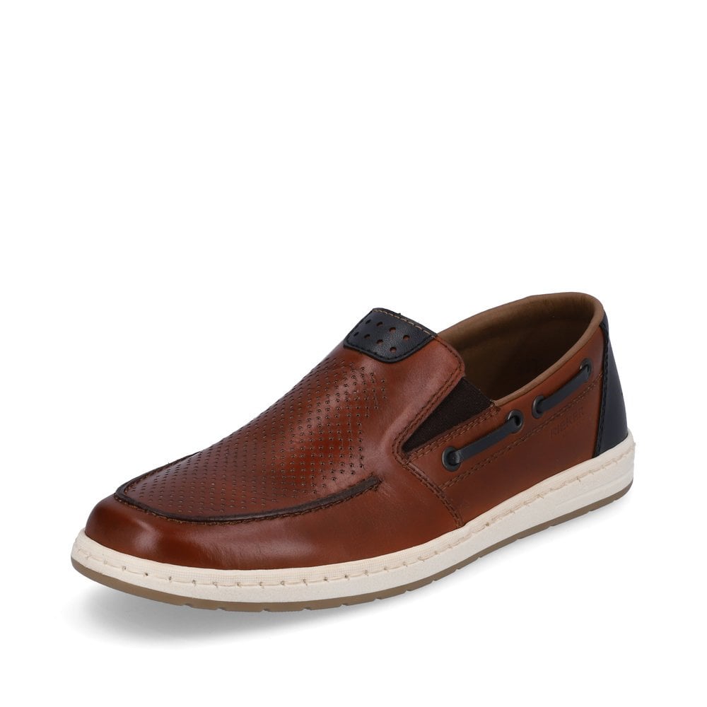 Slip On Rieker 18266-24 Marron Homme | VMY-5933683