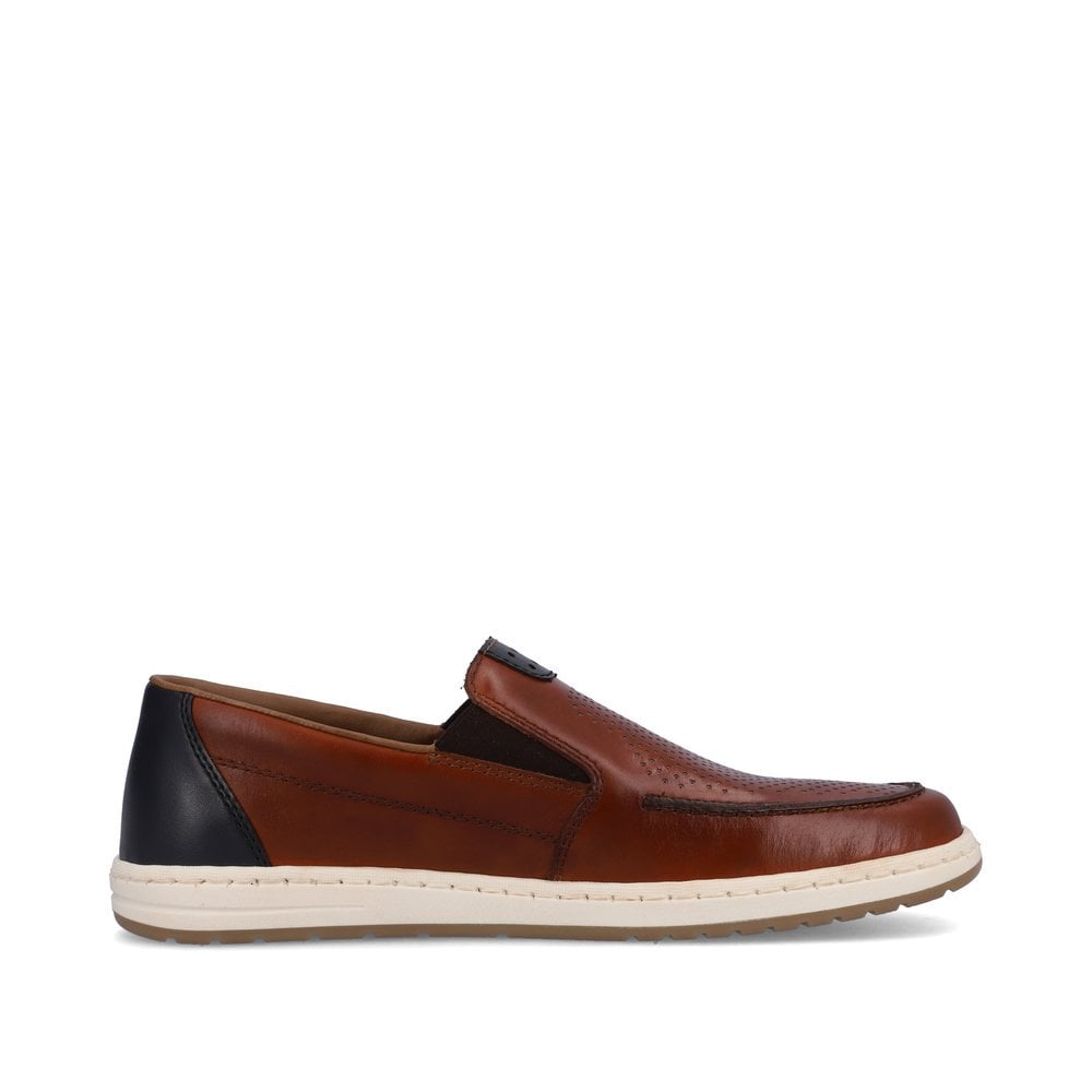 Slip On Rieker 18266-24 Marron Homme | VMY-5933683