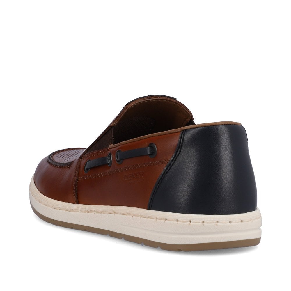 Slip On Rieker 18266-24 Marron Homme | VMY-5933683