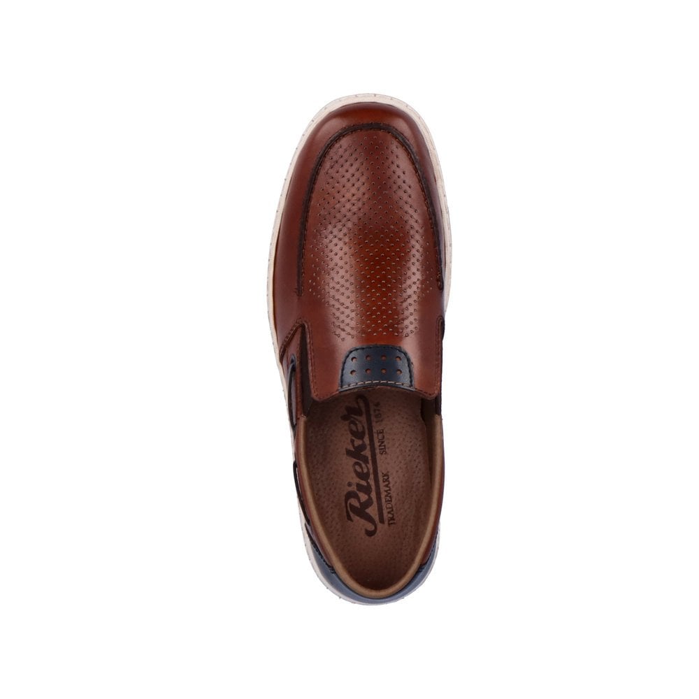 Slip On Rieker 18266-24 Marron Homme | VMY-5933683