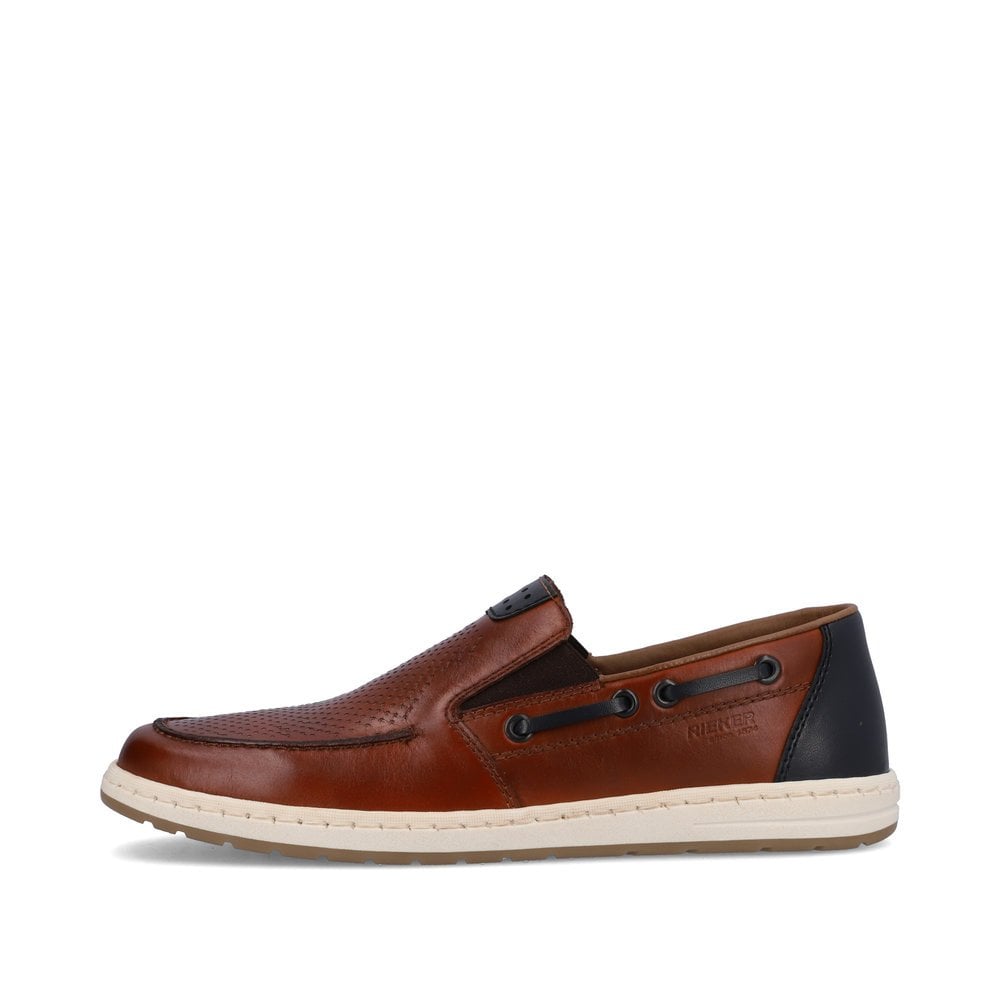 Slip On Rieker 18266-24 Marron Homme | VMY-5933683