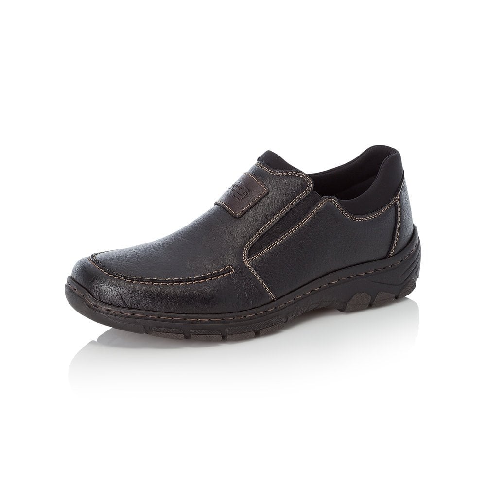 Slip On Rieker 19961-03 Noir Homme | VVH-2505286