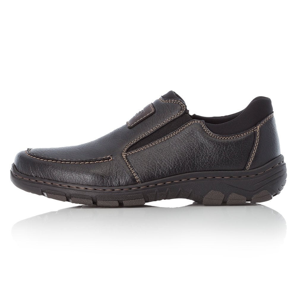 Slip On Rieker 19961-03 Noir Homme | VVH-2505286