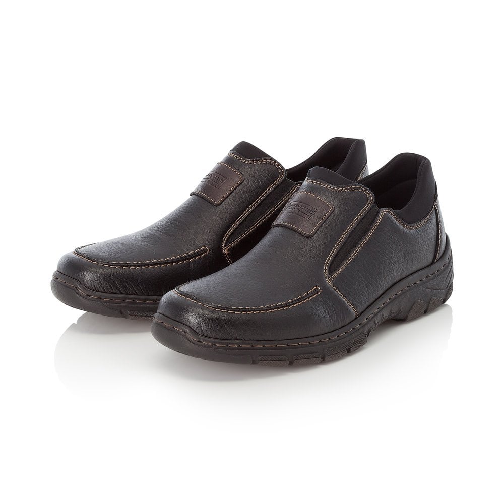 Slip On Rieker 19961-03 Noir Homme | VVH-2505286