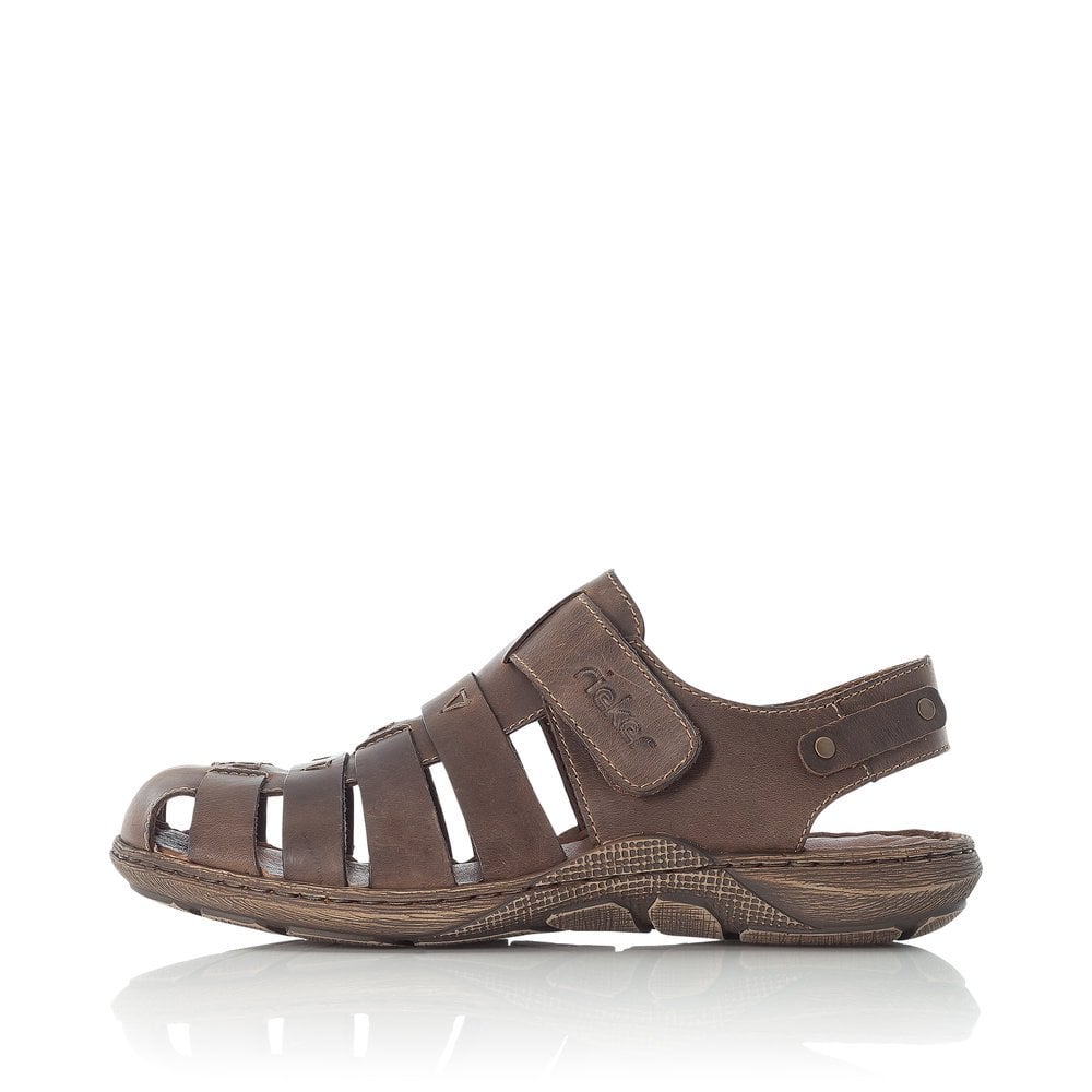 Sandales de Marche Rieker 22074-26 Marron Homme | YTJ-2460645