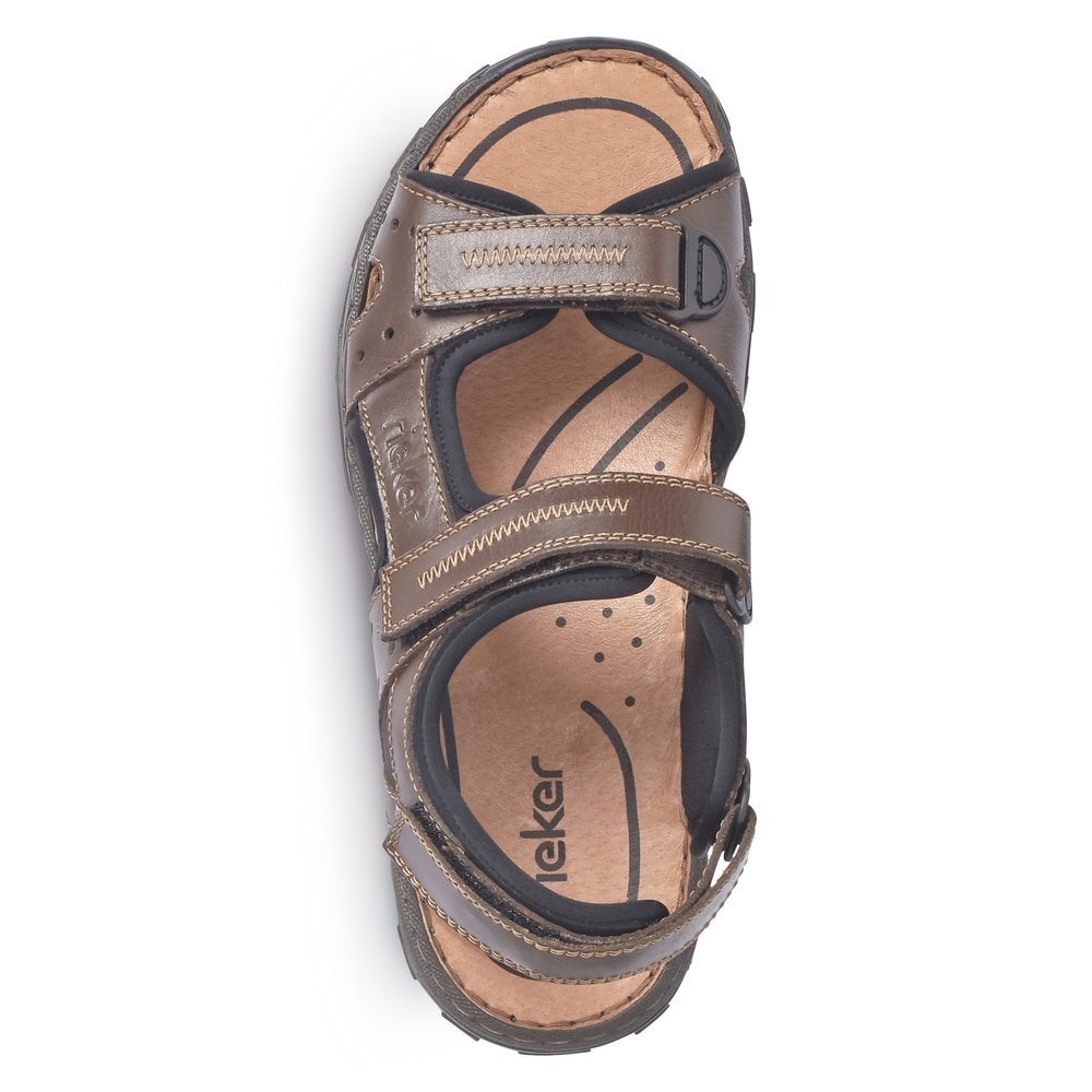 Sandales de Marche Rieker 26061-25 Marron Homme | NNI-6655062