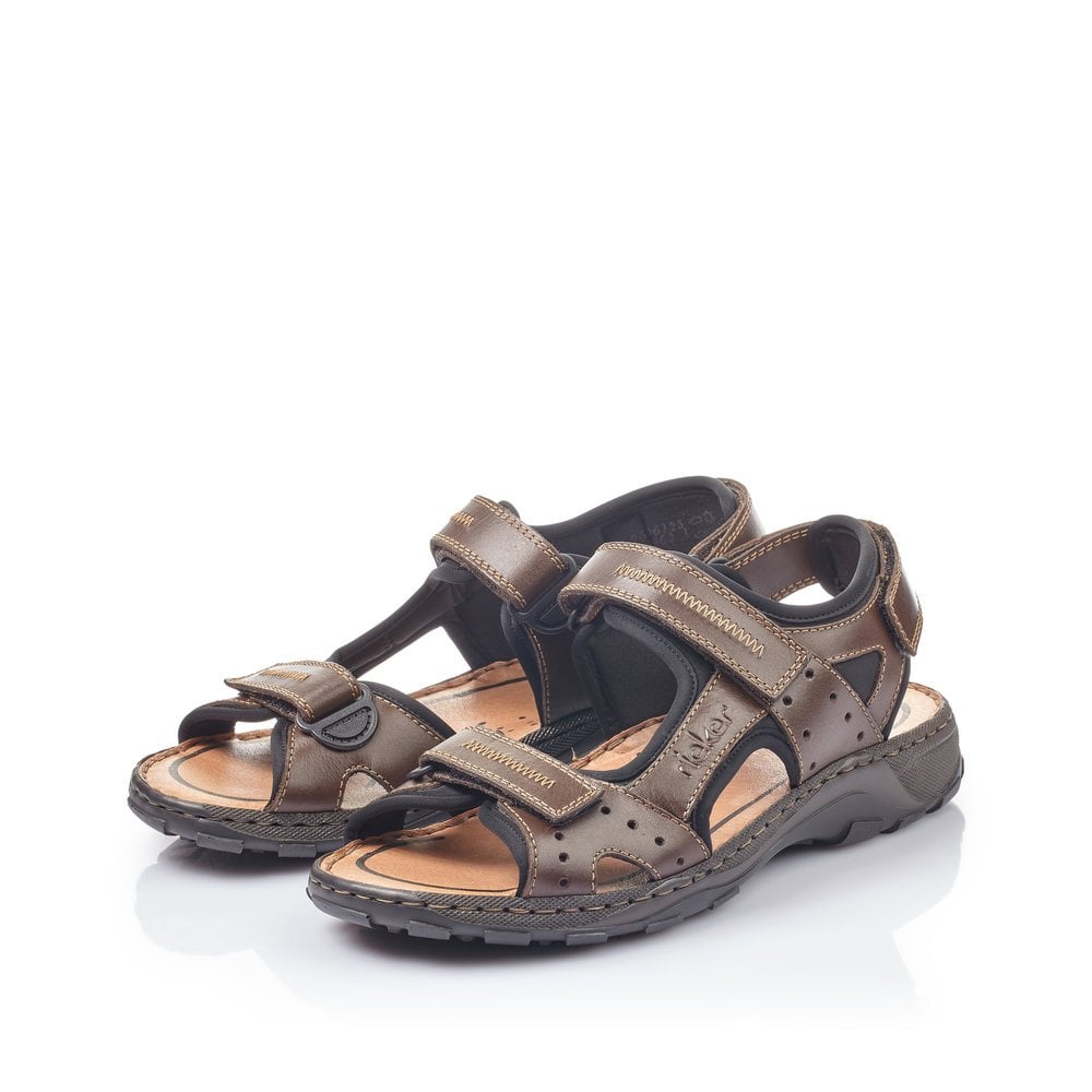 Sandales de Marche Rieker 26061-25 Marron Homme | NNI-6655062