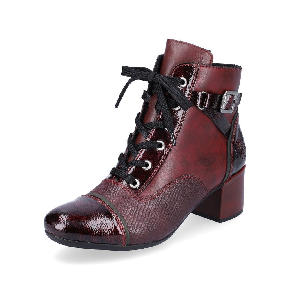 Bottines Rieker 70201-35 Rouge Femme | EXL-7544516