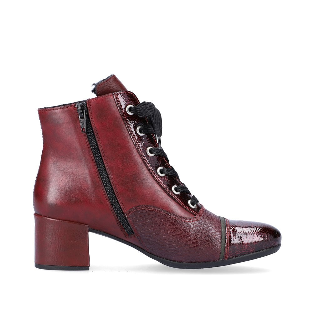 Bottines Rieker 70201-35 Rouge Femme | EXL-7544516