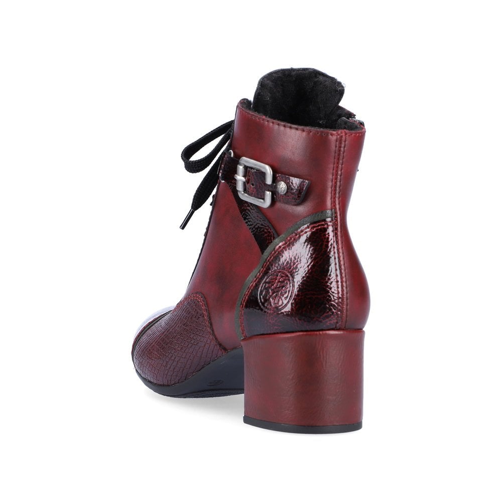 Bottines Rieker 70201-35 Rouge Femme | EXL-7544516