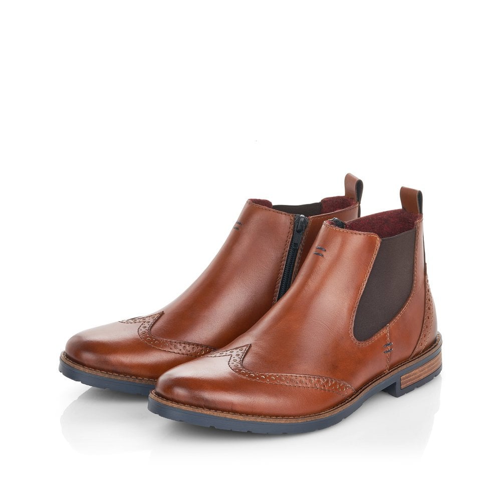 Chelsea Boots Rieker 34660-24 Marron Homme | PVO-6390663