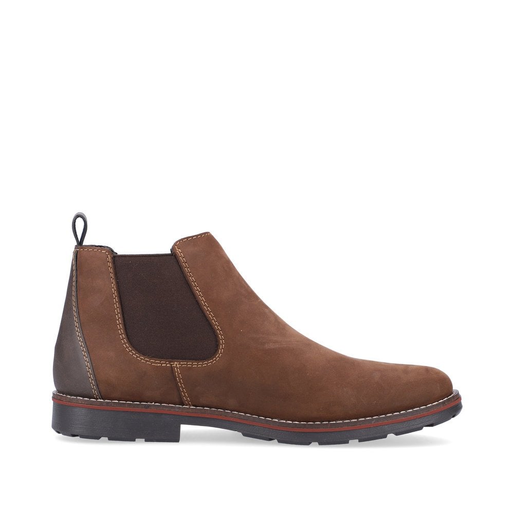 Chelsea Boots Rieker 35382-27 Marron Foncé Homme | BGN-1637061