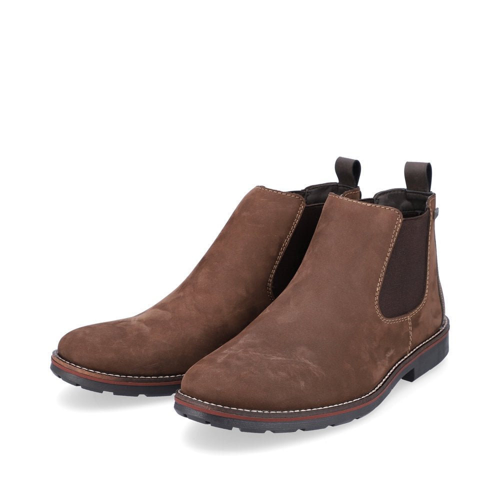 Chelsea Boots Rieker 35382-27 Marron Foncé Homme | BGN-1637061