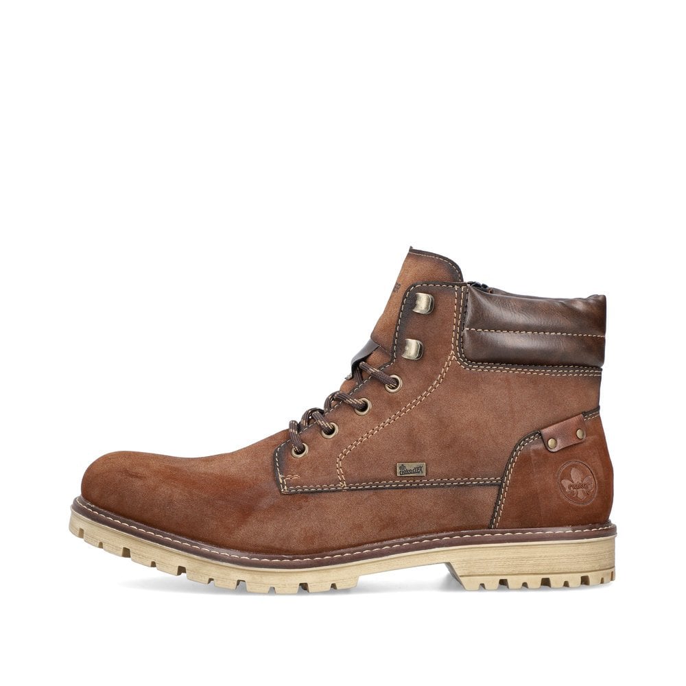 Bottines Lacets Rieker F3650-24 Marron Homme | UED-9254759