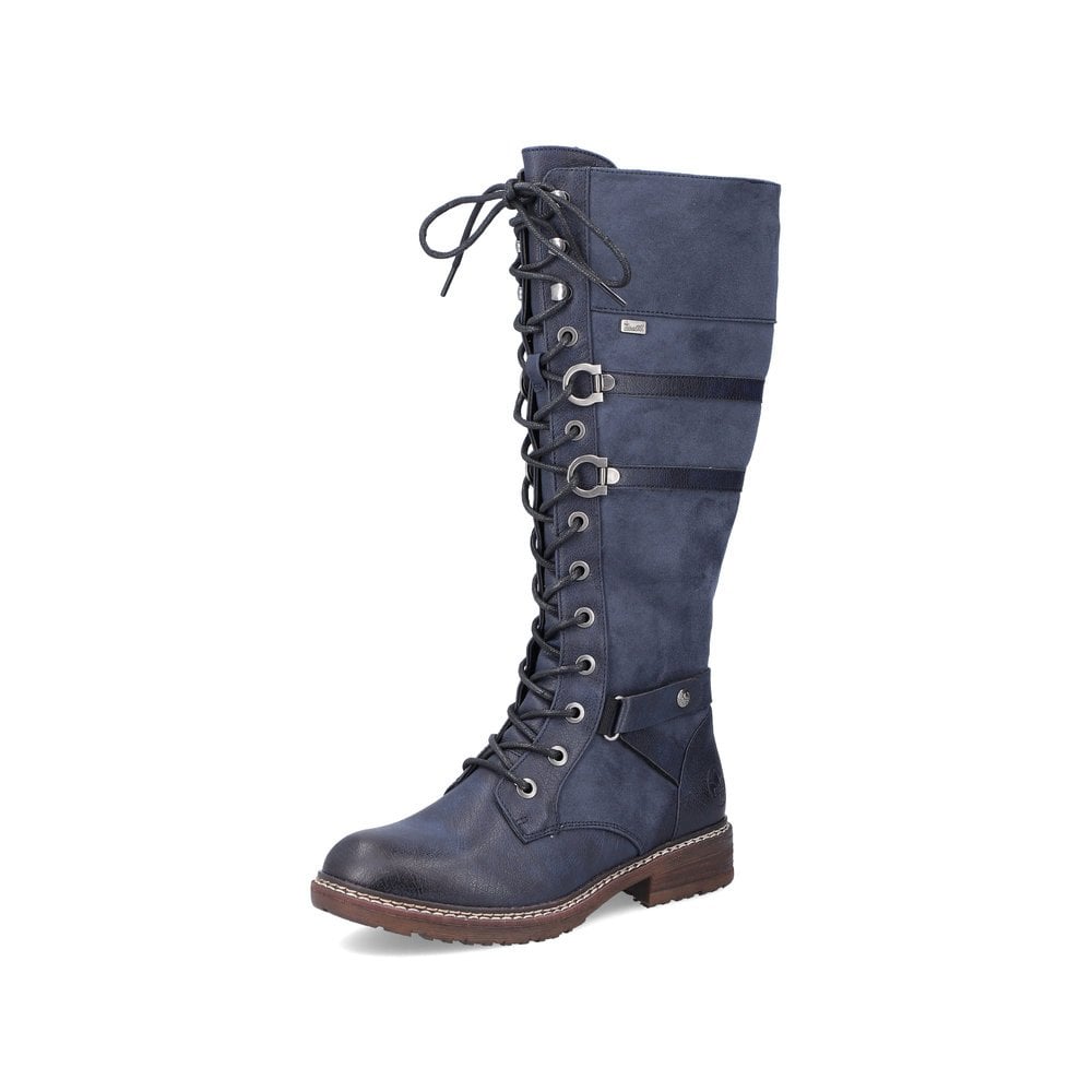 Bottes Hautes Rieker 94732-14 Bleu Femme | RFX-1000910