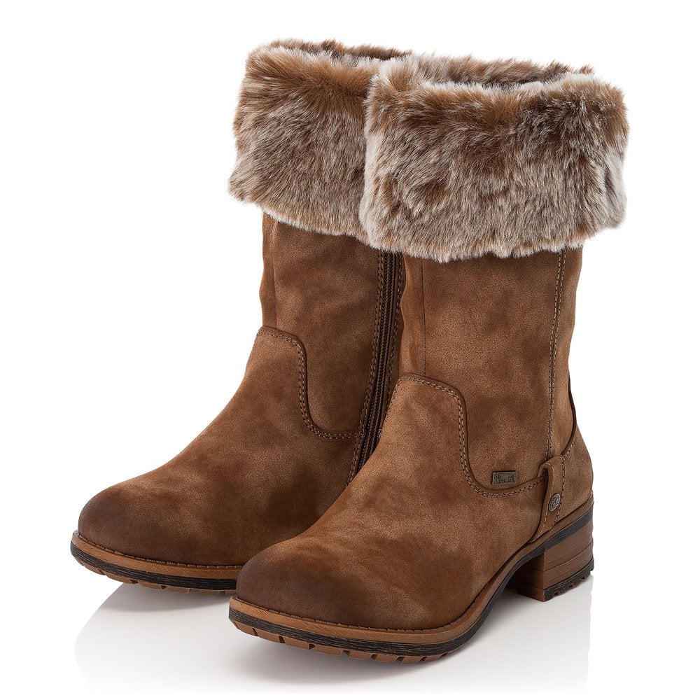 Bottes D'hiver Rieker 96854-24 Marron Femme | OYN-7465026