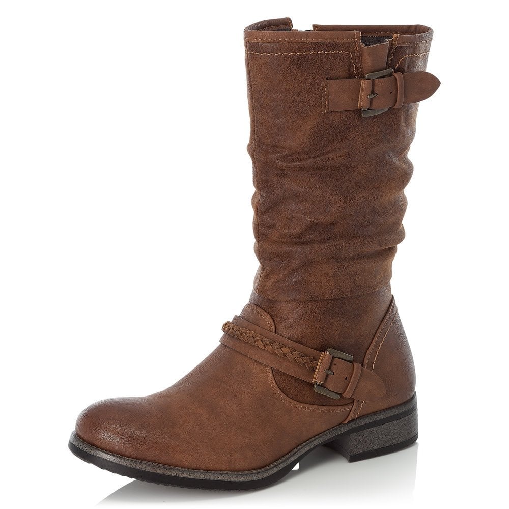 Bottes D'hiver Rieker 98860-22 Marron Femme | RJA-7999026