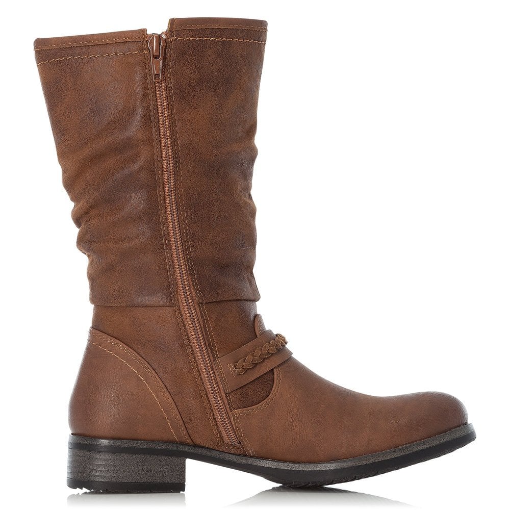 Bottes D'hiver Rieker 98860-22 Marron Femme | RJA-7999026