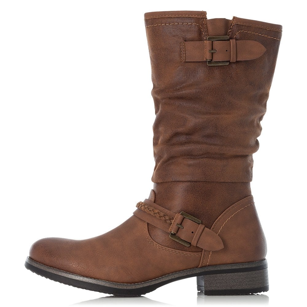 Bottes D'hiver Rieker 98860-22 Marron Femme | RJA-7999026