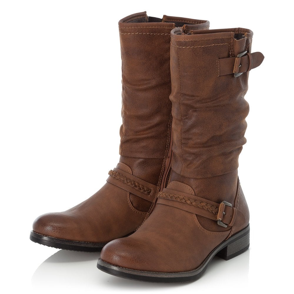 Bottes D'hiver Rieker 98860-22 Marron Femme | RJA-7999026