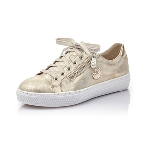 Basket Rieker L59L8-62 Beige Femme | NZJ-6642603