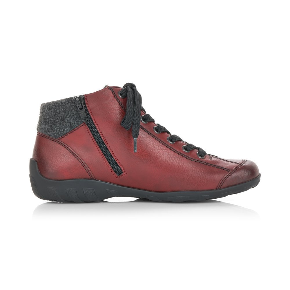 Bottines Rieker L6543-35 Rouge Femme | YLA-1530125