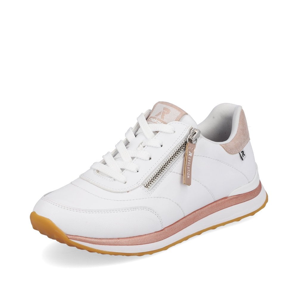 Basket Rieker R-Evolution 42505-80 Blanche Femme | XWJ-5652007